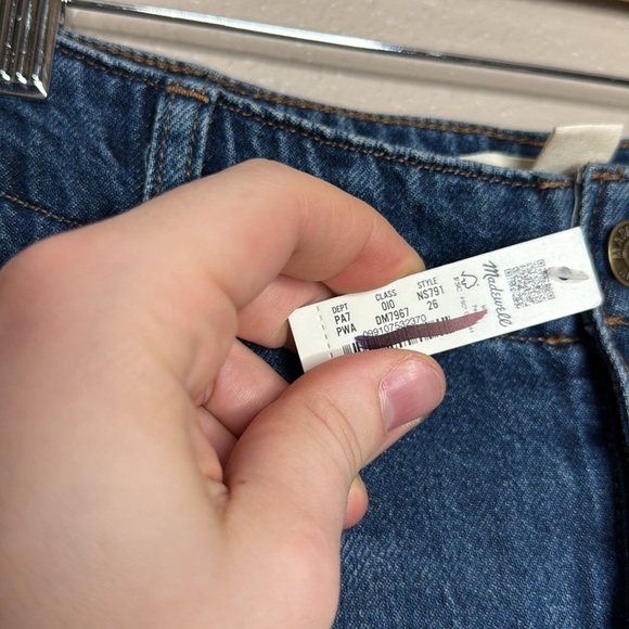 Madewell Wide Sweep Denim Trousers - Picture 8 of 10
